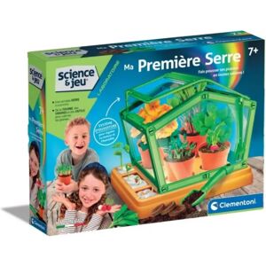 Ensemble de Jardin pour Enfants Clementoni - Ma Première Serre - À partir de 7 ans - Publicité Ensemble de Jardin pour Enfants Clementoni - Ma Première Serre - À partir de 7 ans - Publicité