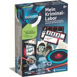 CLEMENTONI Galileo Detektiv-Set - Experimentierkasten CLEMENTONI Galileo Detektiv-Set - Experimentierkasten