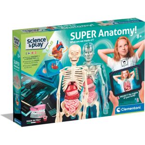Clementoni Super Anatomy Vetenskapsset - Människokroppen Clementoni Super Anatomy Vetenskapsset - Människokroppen