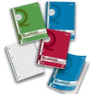 Pigna Quablock Evolution Spiral Notebook - Notebook Pigna Quablock Evolution Spiral Notebook - Notebook