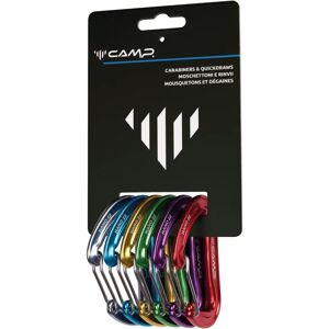 Camp Nano 22 - Set de 6 carabiniere multicolore - Echipament de alpinism Camp Nano 22 - Set de 6 carabiniere multicolore - Echipament de alpinism