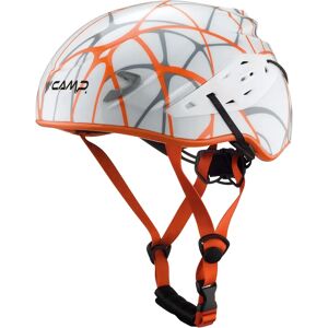 Casque de Ski Blanc Speed Comp Camp - Double Certifié - Publicité Casque de Ski Blanc Speed Comp Camp - Double Certifié - Publicité