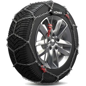 König CG-9 Schneeketten - Selbstspannsystem, Mikroverstellung, Diamantmuster - Schneeketten König CG-9 Schneeketten - Selbstspannsystem, Mikroverstellung, Diamantmuster - Schneeketten
