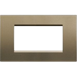 Legrand LNA4804SQ Piastra da Parete - 4 Moduli - Metallo Quadrato Legrand LNA4804SQ Piastra da Parete - 4 Moduli - Metallo Quadrato