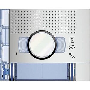 Bticino 351221 Accessoire Interphonie Aluminium - Panneau Audio/Vidéo, 2 Boutons, Double Colonne - Publicité Bticino 351221 Accessoire Interphonie Aluminium - Panneau Audio/Vidéo, 2 Boutons, Double Colonne - Publicité