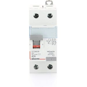 B-Ticino G723AC25 - Interruttore differenziale 2P 25A 30mA B-Ticino G723AC25 - Interruttore differenziale 2P 25A 30mA