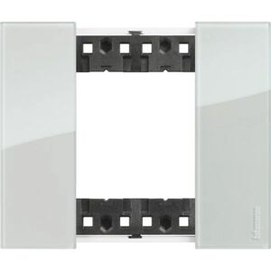 BTicino Sky Living Now Plaque Murale 2 Modules - Cover Interrupteur - Publicité BTicino Sky Living Now Plaque Murale 2 Modules - Cover Interrupteur - Publicité
