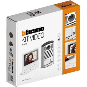 Kit Vidéophone BTicino - Écran couleur - Monofamilial - Publicité Kit Vidéophone BTicino - Écran couleur - Monofamilial - Publicité