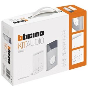 Système d'Interphone Audio Bticino 364232 - Montage en Surface - Noir, Blanc - Publicité Système d'Interphone Audio Bticino 364232 - Montage en Surface - Noir, Blanc - Publicité