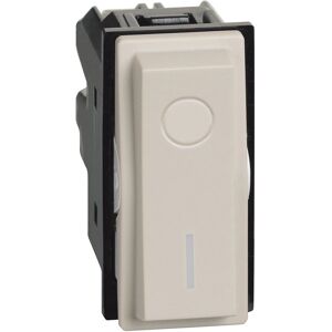 Bticino Living Now Bipolar Switch - 16A, Sand Bticino Living Now Bipolar Switch - 16A, Sand