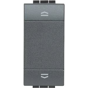 Bticino Living Dubbelswitch med låsning - 250V 10A Bticino Living Dubbelswitch med låsning - 250V 10A