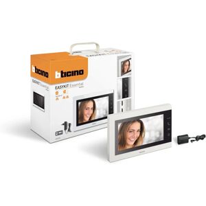 BTicino White 7-inch Video Intercom - Compatible with 2-wire Kit BTicino White 7-inch Video Intercom - Compatible with 2-wire Kit