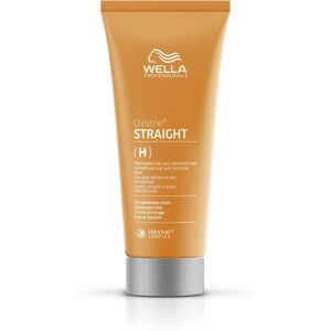 Remedio alisador de cabello Wella Creatine + Straight - Crema alisadora Remedio alisador de cabello Wella Creatine + Straight - Crema alisadora