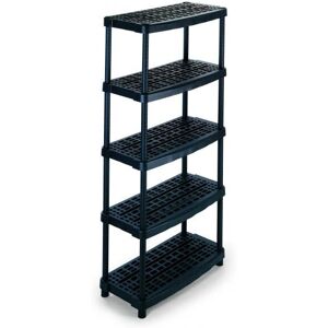 Terry Store 1836/5 Zwart Plankenkast - Opslagrek Terry Store 1836/5 Zwart Plankenkast - Opslagrek