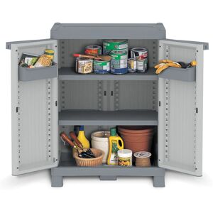 Armario de resina Wave 700 - Resistente al agua, 2 estantes Armario de resina Wave 700 - Resistente al agua, 2 estantes