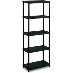 Scaffale in Resina Nera Terry 3060/5 - Scaffale Scaffale in Resina Nera Terry 3060/5 - Scaffale