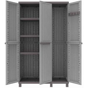 Armario de almacenamiento Terry 102A - Resistente a la intemperie, con cerradura Armario de almacenamiento Terry 102A - Resistente a la intemperie, con cerradura