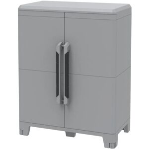 Terry Außenlagerungsschrank - Grau - 78x43,6x101,6 cm Terry Außenlagerungsschrank - Grau - 78x43,6x101,6 cm