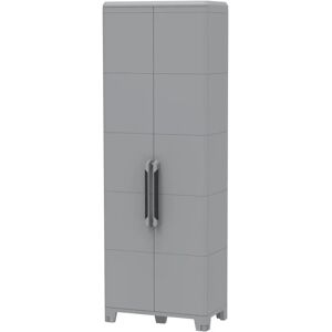 TERRY Armadio modulare grigio con 2 ante - Armadio TERRY Armadio modulare grigio con 2 ante - Armadio