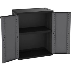 Armario de almacenamiento gris oscuro 68 Terry - Storage Cabinet Armario de almacenamiento gris oscuro 68 Terry - Storage Cabinet