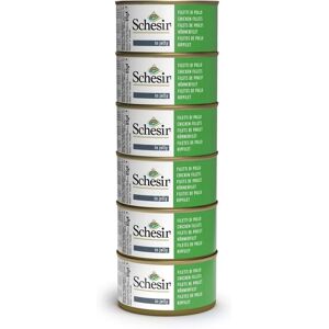 Schesir Chat - Aliment humide au poulet et poisson - Boîte 85g - Publicité Schesir Chat - Aliment humide au poulet et poisson - Boîte 85g - Publicité