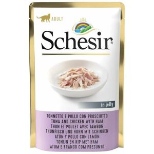 Schesir Thunfisch mit Huhn und Schinken - Nassfutter Schesir Thunfisch mit Huhn und Schinken - Nassfutter