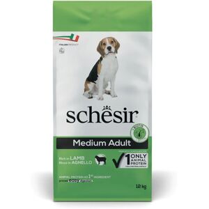 Schesir Cibo Per Cani Agnello - Taglia Media - 12kg Schesir Cibo Per Cani Agnello - Taglia Media - 12kg