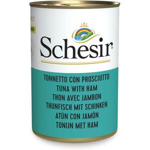 Whitebridge Pet Brands Schesir Boîte au Thon et Jambon pour Chat - Adulte - Publicité Whitebridge Pet Brands Schesir Boîte au Thon et Jambon pour Chat - Adulte - Publicité