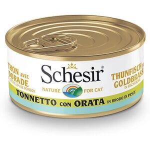 Schesir Thon en Bouillon - Nourriture pour Chats Schesir Thon en Bouillon - Nourriture pour Chats