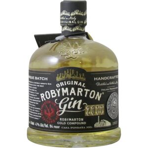 Roby Marton Gin Original Italian Premium Dry - Gin - Publicité Roby Marton Gin Original Italian Premium Dry - Gin - Publicité