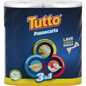 Tutto Panno 2 Rotoli Carta Casa - Pulizia Multiuso Tutto Panno 2 Rotoli Carta Casa - Pulizia Multiuso