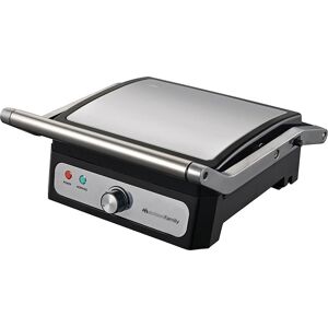 Melchioni 118330013 - Zwart, Roestvrij staal - Contact grill Melchioni 118330013 - Zwart, Roestvrij staal - Contact grill