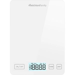 MELCHIONI FAMILY Elektronische Küchenwaage SMARTY - 5kg, kabellos, LCD MELCHIONI FAMILY Elektronische Küchenwaage SMARTY - 5kg, kabellos, LCD