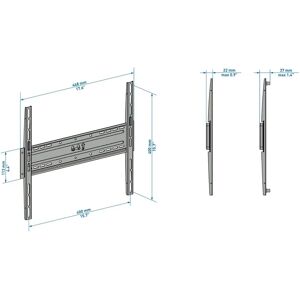 Meliconi Meliconi CME ES400 Wall Mount - 30kg Max, 200x200-400x400mm Meliconi Meliconi CME ES400 Wall Mount - 30kg Max, 200x200-400x400mm