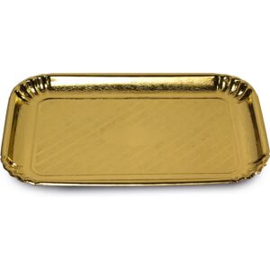 Guardini 3er Set Goldene runde Pappteller - Geschirr Guardini 3er Set Goldene runde Pappteller - Geschirr