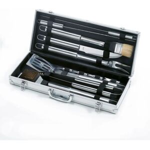 Ompagrill - Set Barbecue 12 Pezzi Inox - 45cm Ompagrill - Set Barbecue 12 Pezzi Inox - 45cm