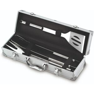 Ompagrill - Set posate barbecue - 38cm - Acciaio inossidabile & alluminio Ompagrill - Set posate barbecue - 38cm - Acciaio inossidabile & alluminio