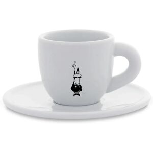 Bialetti Y0TZ097 Weiße Kaffeetasse - Kaffeeart Bialetti Y0TZ097 Weiße Kaffeetasse - Kaffeeart