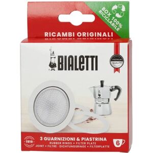 Bialetti Moka Express Replacement Parts - Gaskets & Plate Bialetti Moka Express Replacement Parts - Gaskets & Plate