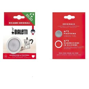 Bialetti 0800039 - Filter holder & gasket set Bialetti 0800039 - Filter holder & gasket set
