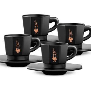 Bialetti Espresso cups Perfetto Moka (set of 4) - black/copper Bialetti Espresso cups Perfetto Moka (set of 4) - black/copper