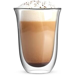 Bialetti Firenze Dubbelwandige Latte Glas - 300ml - Helder Bialetti Firenze Dubbelwandige Latte Glas - 300ml - Helder
