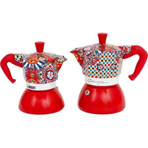 Bialetti Induction Dolce&Gabbana - Blue, Red, White - Moka pot Bialetti Induction Dolce&Gabbana - Blue, Red, White - Moka pot