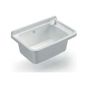 Mongardi 7835C98M Lavello cucina rettangolare a parete - Bianco Mongardi 7835C98M Lavello cucina rettangolare a parete - Bianco