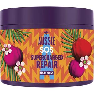 Aussie Masque Capillaire Superchargé - Cheveux Endommagés - Publicité Aussie Masque Capillaire Superchargé - Cheveux Endommagés - Publicité
