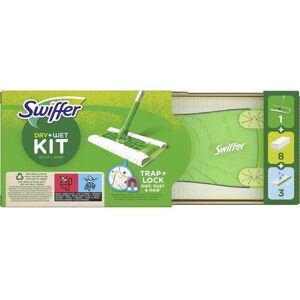 Kit de démarrage Swiffer - Nettoyage sec et humide - Publicité Kit de démarrage Swiffer - Nettoyage sec et humide - Publicité