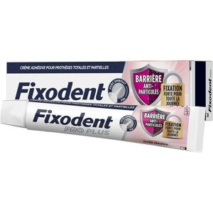 Fixodent Pro Plus Colle Dentaire - Fixation Forte pour Prothèses - Publicité Fixodent Pro Plus Colle Dentaire - Fixation Forte pour Prothèses - Publicité