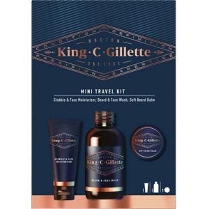 Kit de Voyage King C. Gillette Soins de Barbe - Publicité Kit de Voyage King C. Gillette Soins de Barbe - Publicité