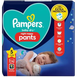 Pampers Size 5 Baby Nappies - Night Protection Pampers Size 5 Baby Nappies - Night Protection