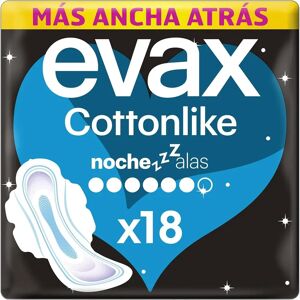 Evax Ailes de Nuit en Coton - Protections Hygiéniques - Publicité Evax Ailes de Nuit en Coton - Protections Hygiéniques - Publicité